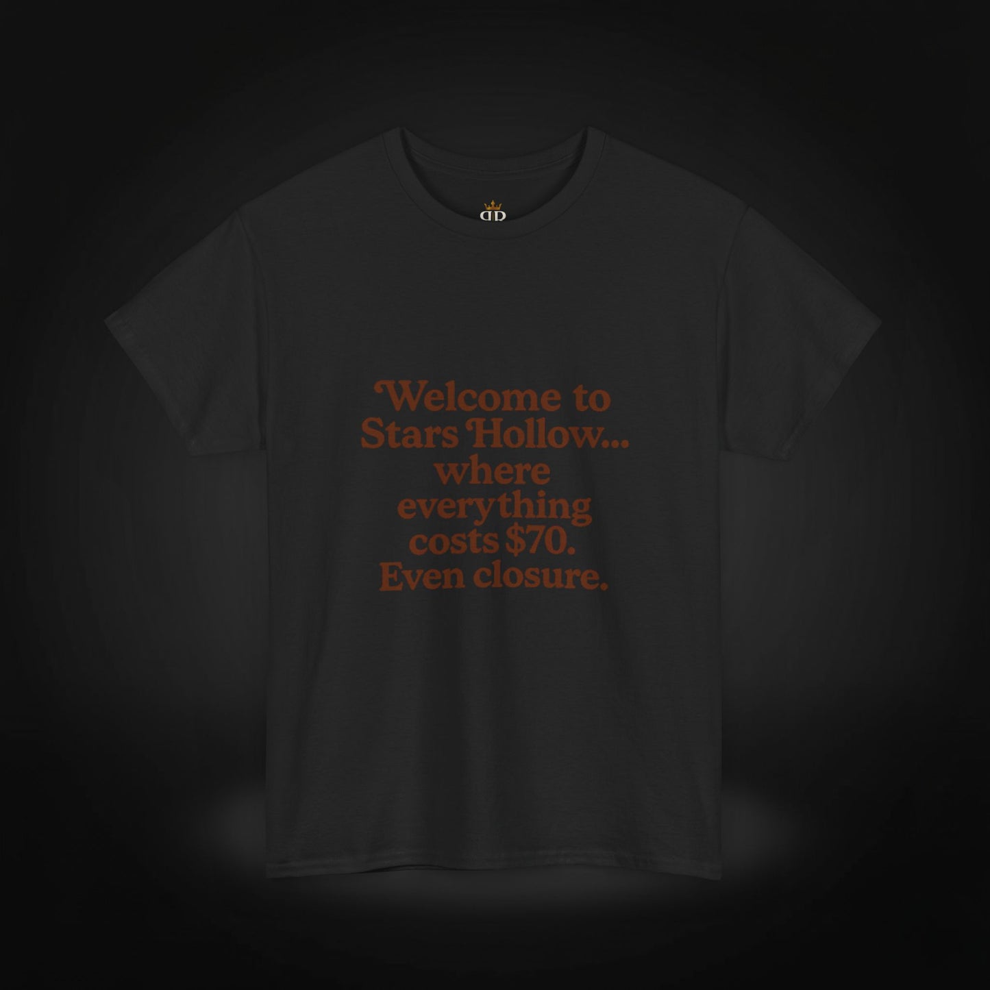 Stars Hollow Quote Heavy Cotton Tee