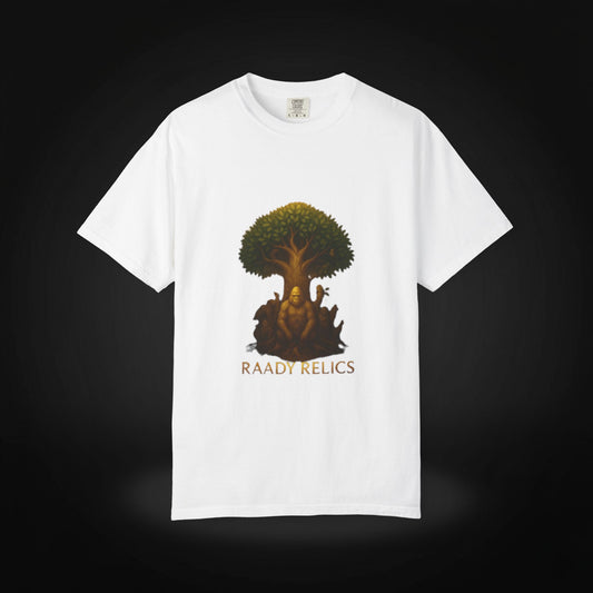 Garment-Dyed Tree T-Shirt - Raady Relics Design