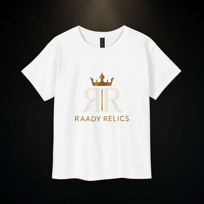 Youth Tee — Raady Relics Gold Crown Logo Kids T-Shirt