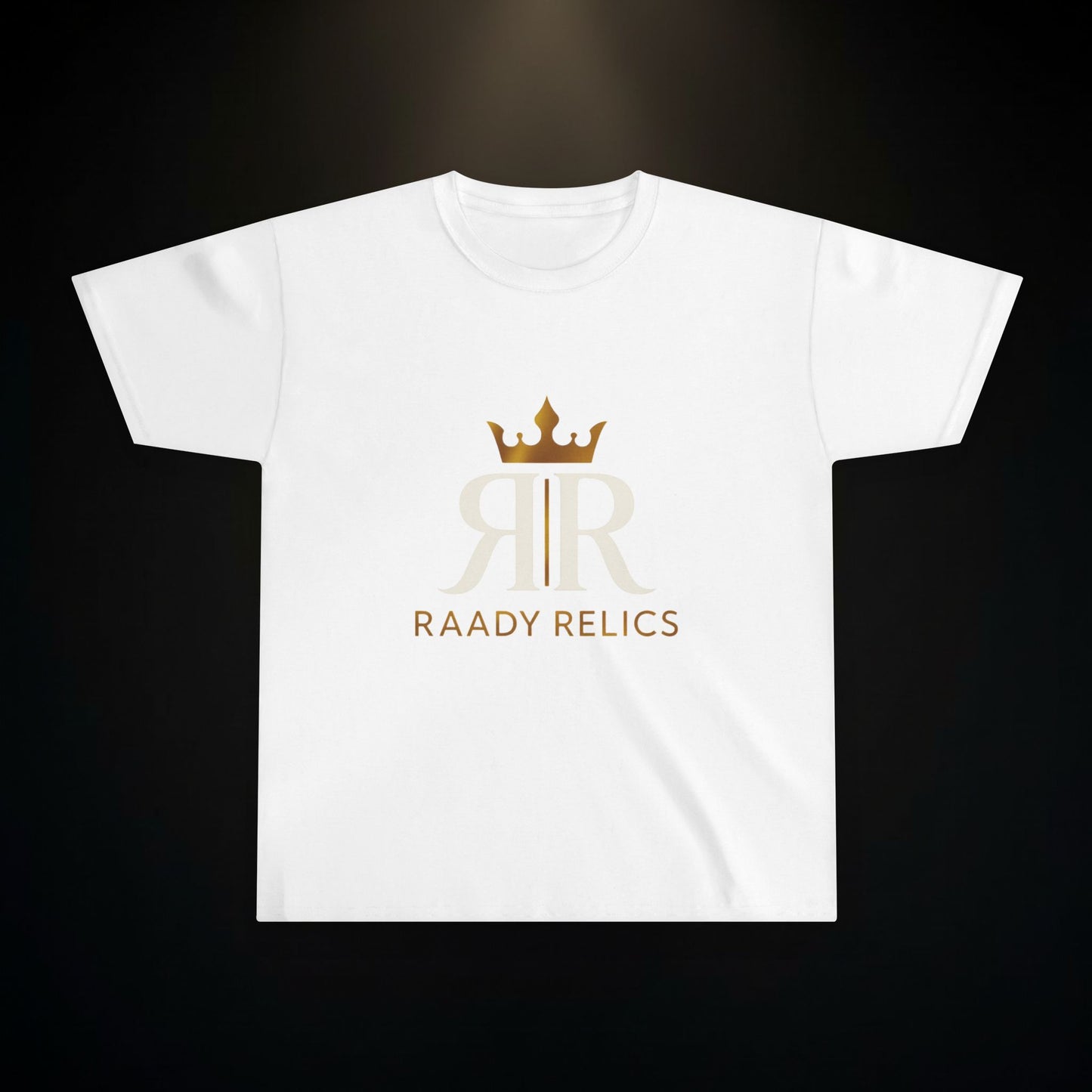 Youth Tee — Raady Relics Gold Crown Logo Kids T-Shirt
