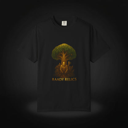 Garment-Dyed Tree T-Shirt - Raady Relics Design