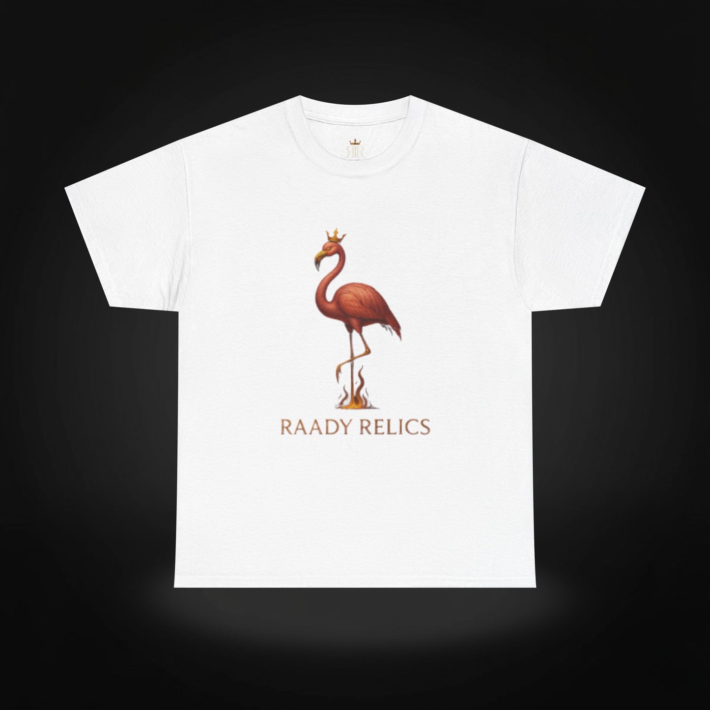 Royal Flamingo Unisex Heavy Cotton Tee - Raady Relics
