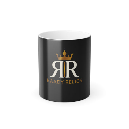 Raady Relics Color-Changing Coffee Mug — 11oz Morphing Logo Mug