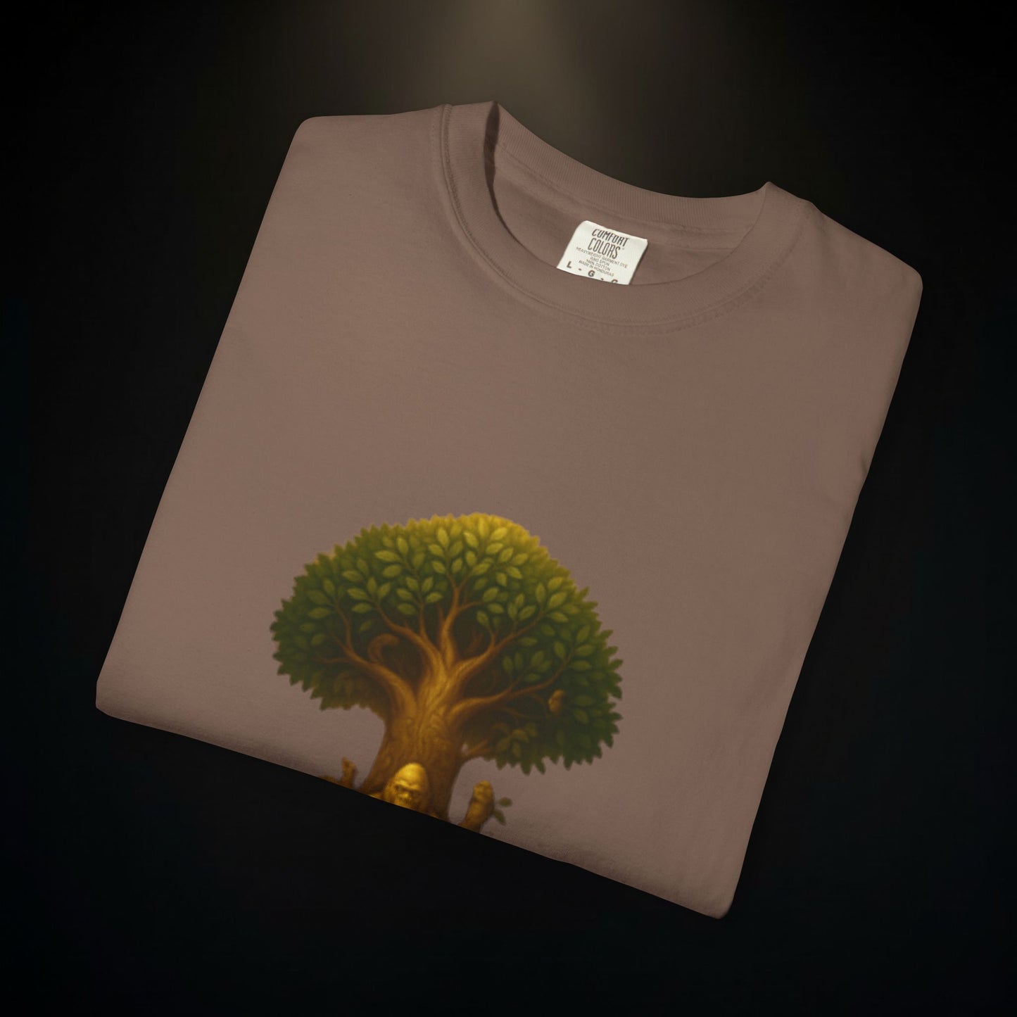 Garment-Dyed Tree T-Shirt - Raady Relics Design
