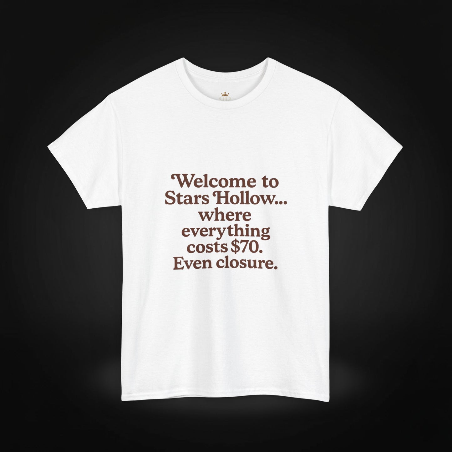 Stars Hollow Quote Heavy Cotton Tee