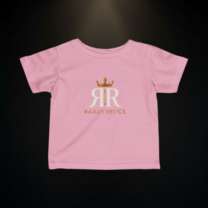 Infant Tee — Raady Relics Gold Crown Logo Baby Shirt
