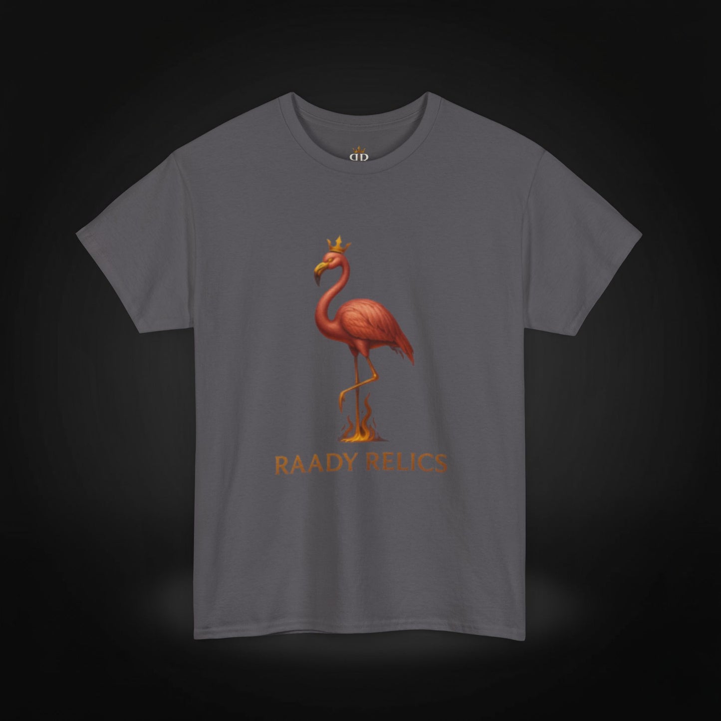 Royal Flamingo Unisex Heavy Cotton Tee - Raady Relics