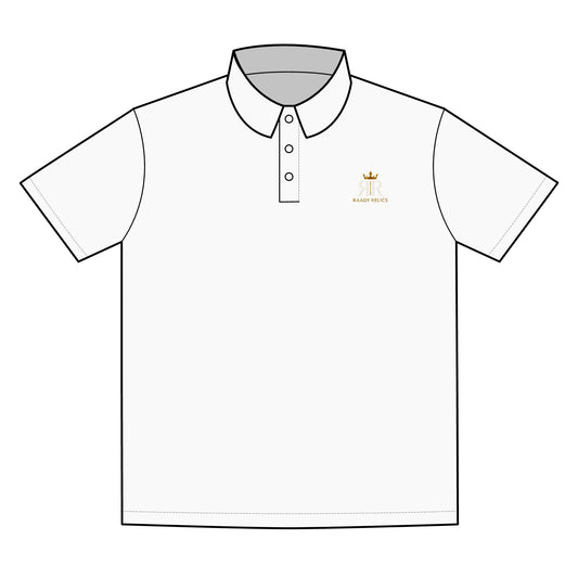 Embroidered Royal Crest Polo Shirt — Classic
