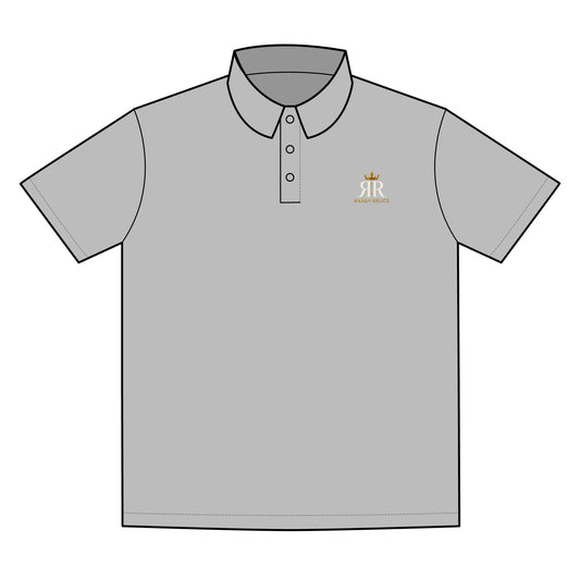 Embroidered Royal Crest Polo Shirt — Classic