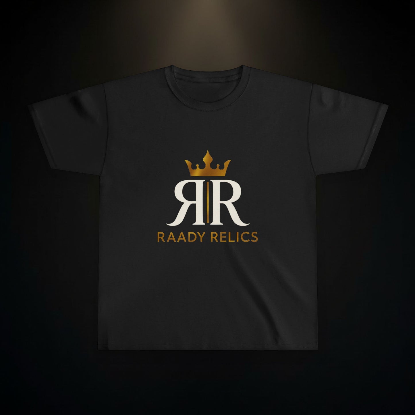 Youth Tee — Raady Relics Gold Crown Logo Kids T-Shirt
