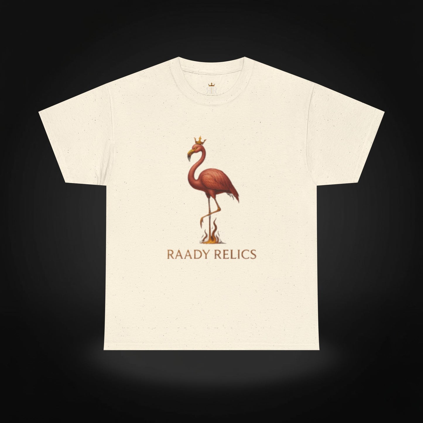 Royal Flamingo Unisex Heavy Cotton Tee - Raady Relics