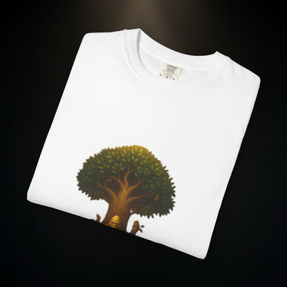 Garment-Dyed Tree T-Shirt - Raady Relics Design