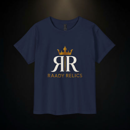 Youth Tee — Raady Relics Gold Crown Logo Kids T-Shirt