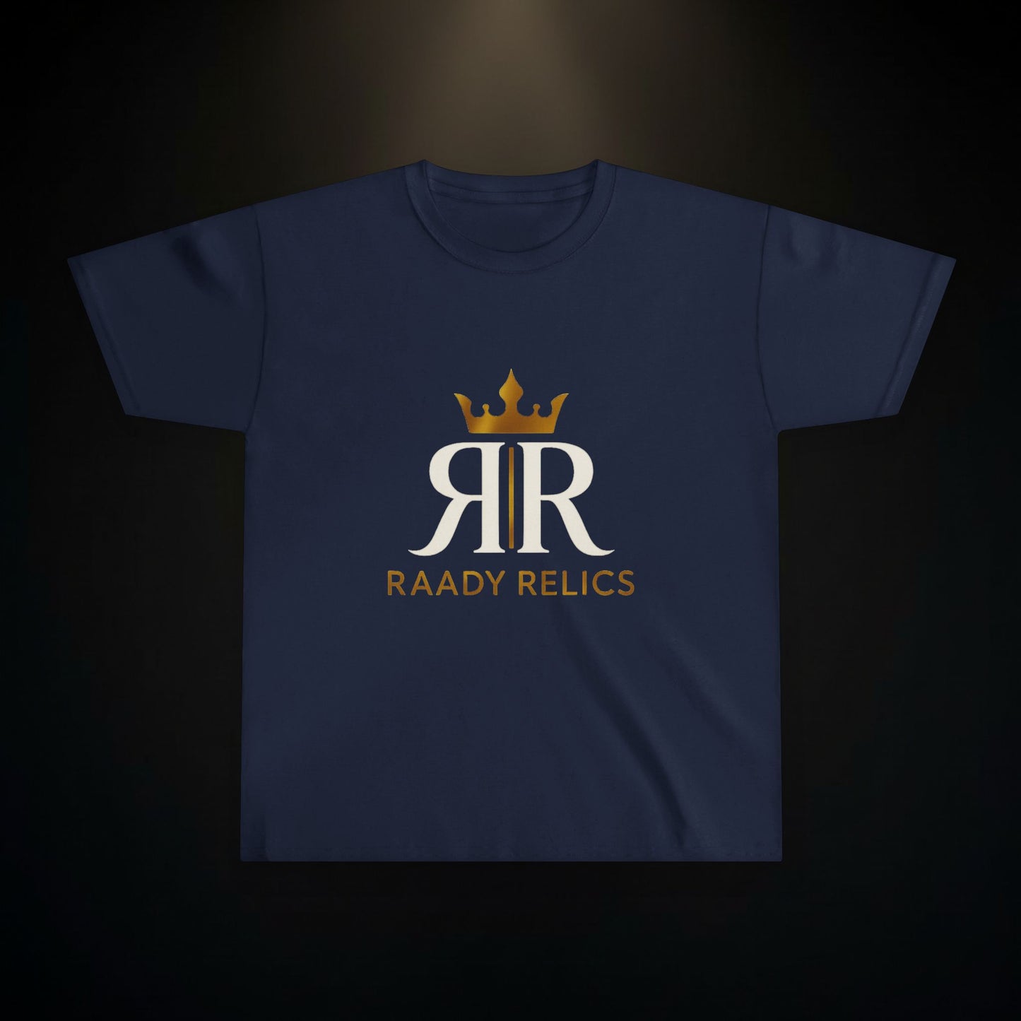 Youth Tee — Raady Relics Gold Crown Logo Kids T-Shirt
