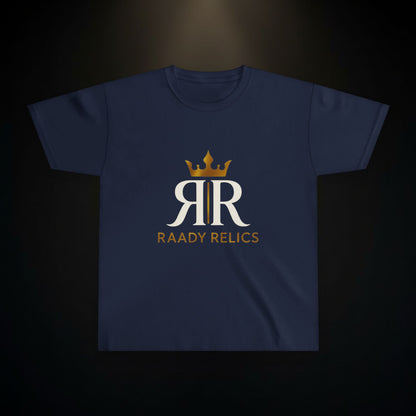 Youth Tee — Raady Relics Gold Crown Logo Kids T-Shirt