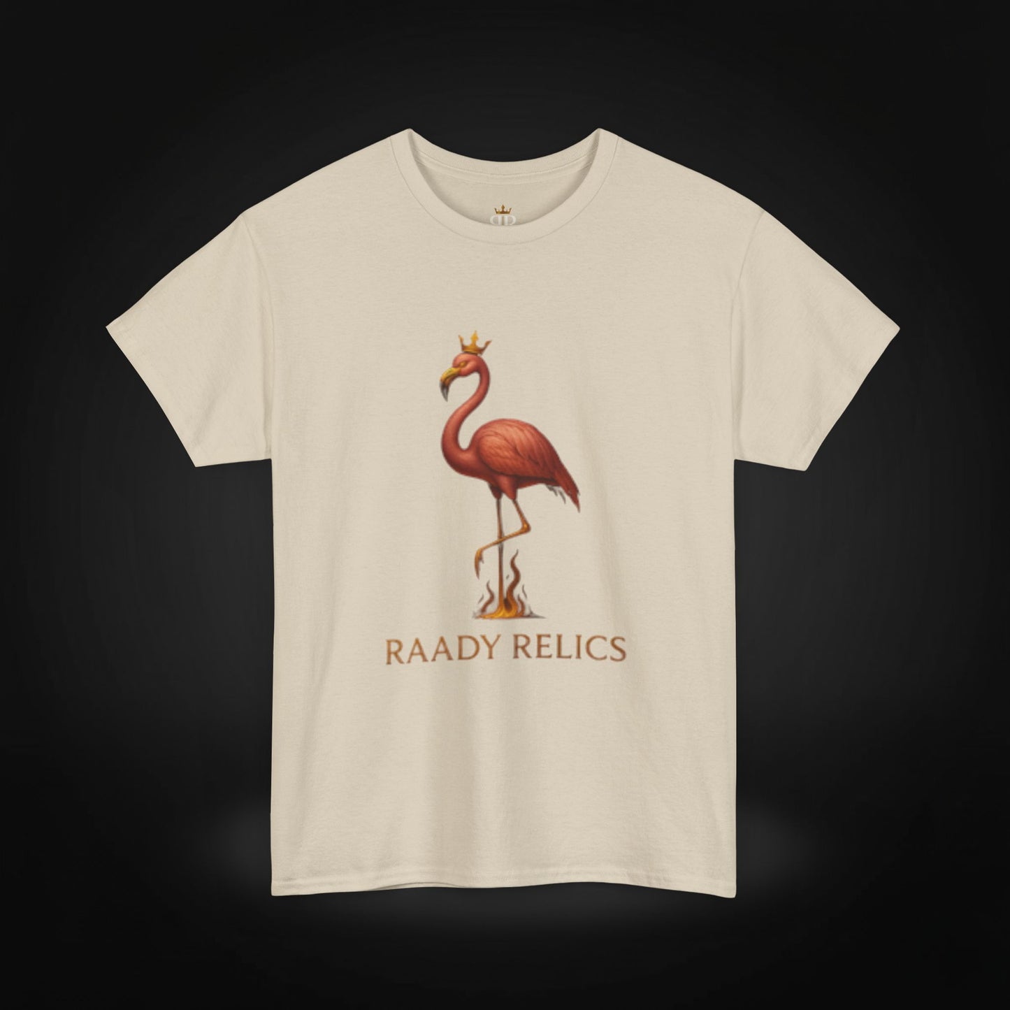 Royal Flamingo Unisex Heavy Cotton Tee - Raady Relics