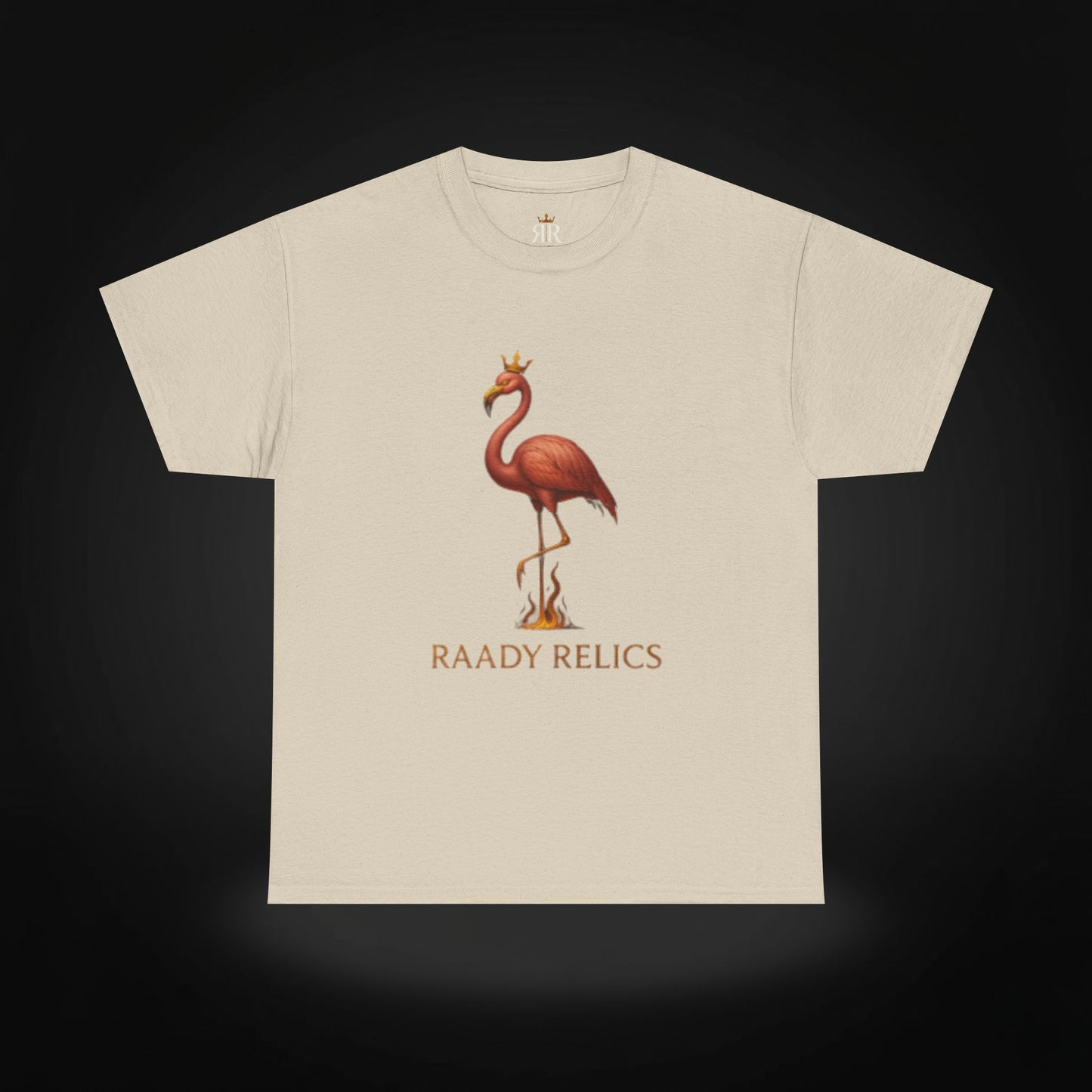 Royal Flamingo Unisex Heavy Cotton Tee - Raady Relics