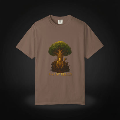 Garment-Dyed Tree T-Shirt - Raady Relics Design
