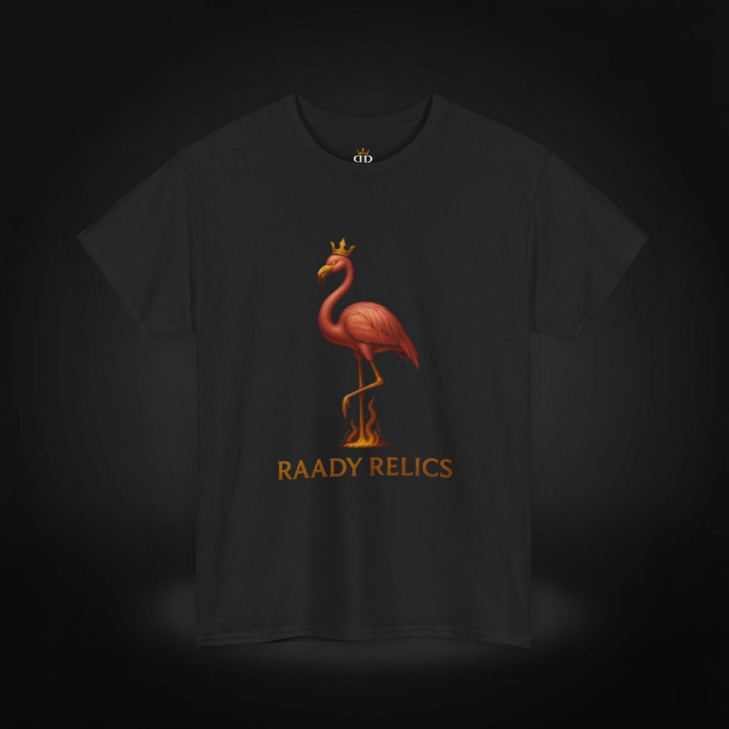 Royal Flamingo Unisex Heavy Cotton Tee - Raady Relics