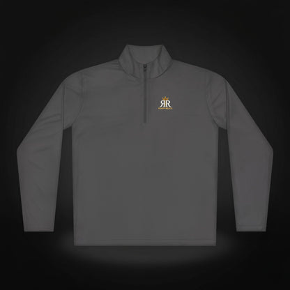 Crown Emblem Unisex Quarter-Zip Pullover
