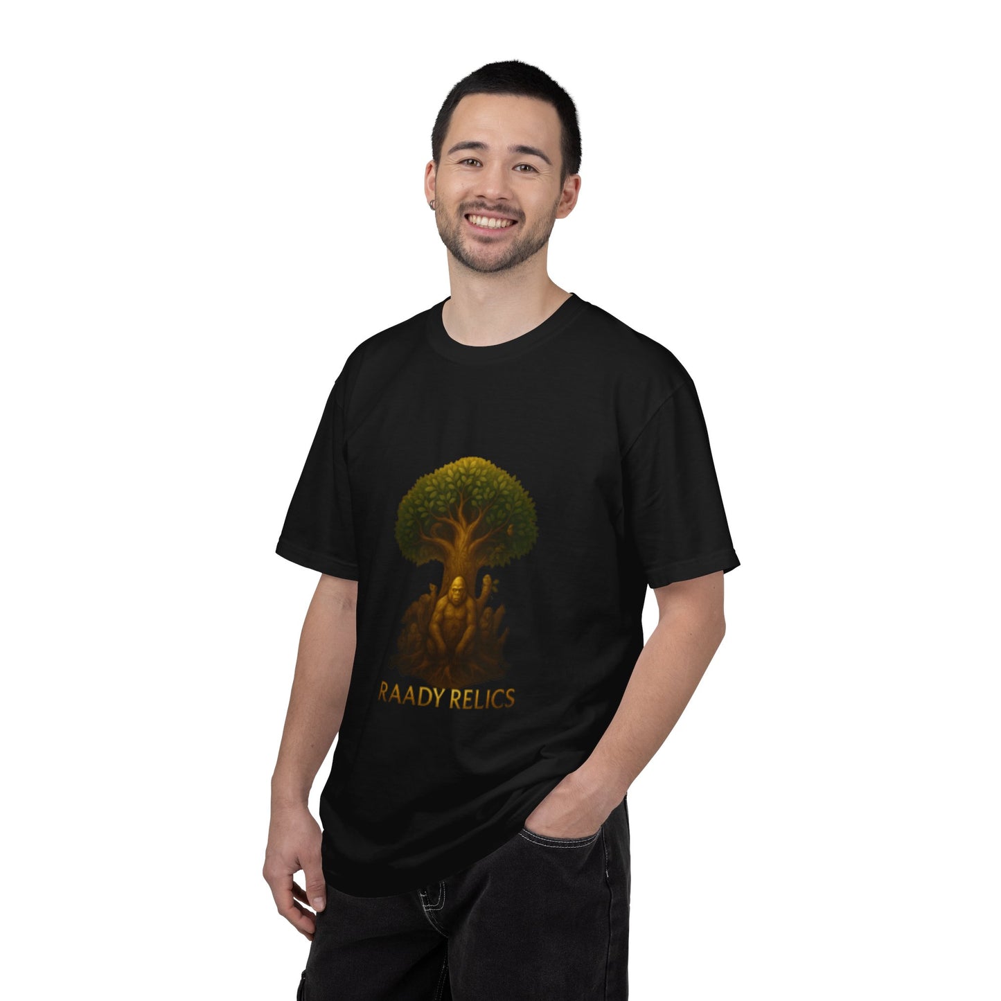 Garment-Dyed Tree T-Shirt - Raady Relics Design