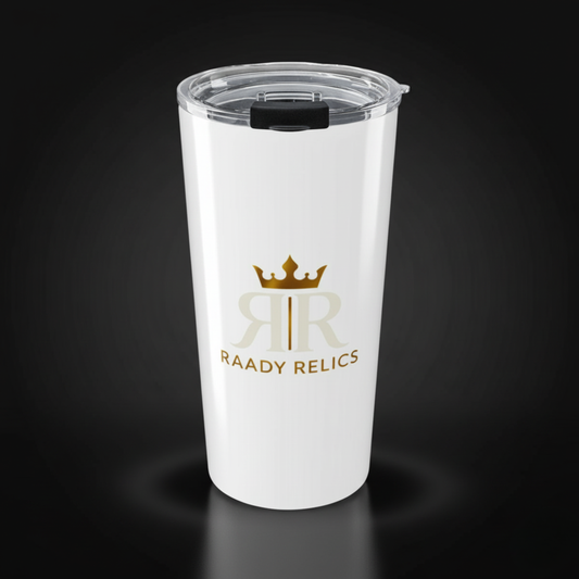 Golden Crown 20oz Tumbler - Stylish Travel Mug for Hot & Cold Drinks